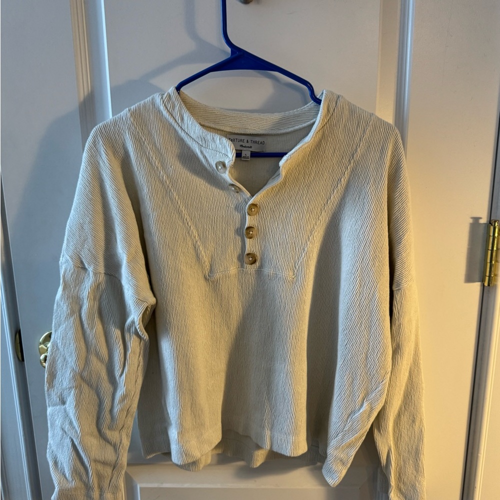 EUC textured Madewell top